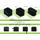 Cube Travel Adaptor with USB Port